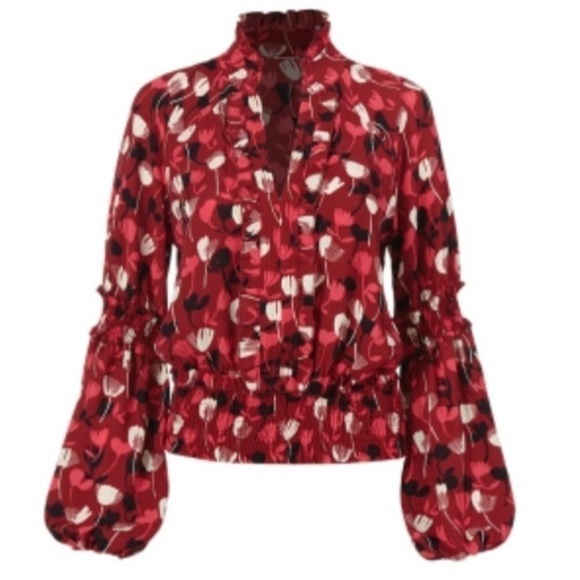 CAbi 4157 Corsage Blouse – Fall 2021 | Size M (Medium) 🌺 - Picture 2 of 12